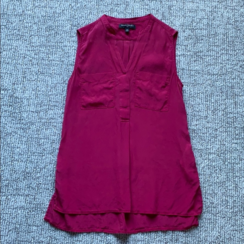 100% silk top